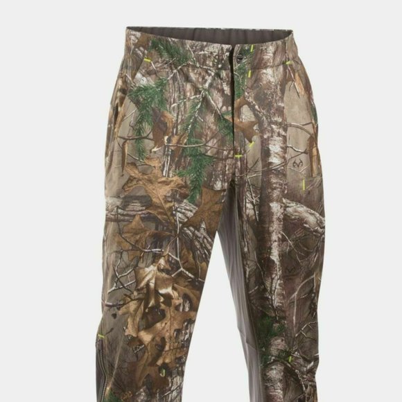 Under Armour Other - Under Armour Grit Hunting Pants STORM1 Early Season RealTree Camo Men's SZ Large